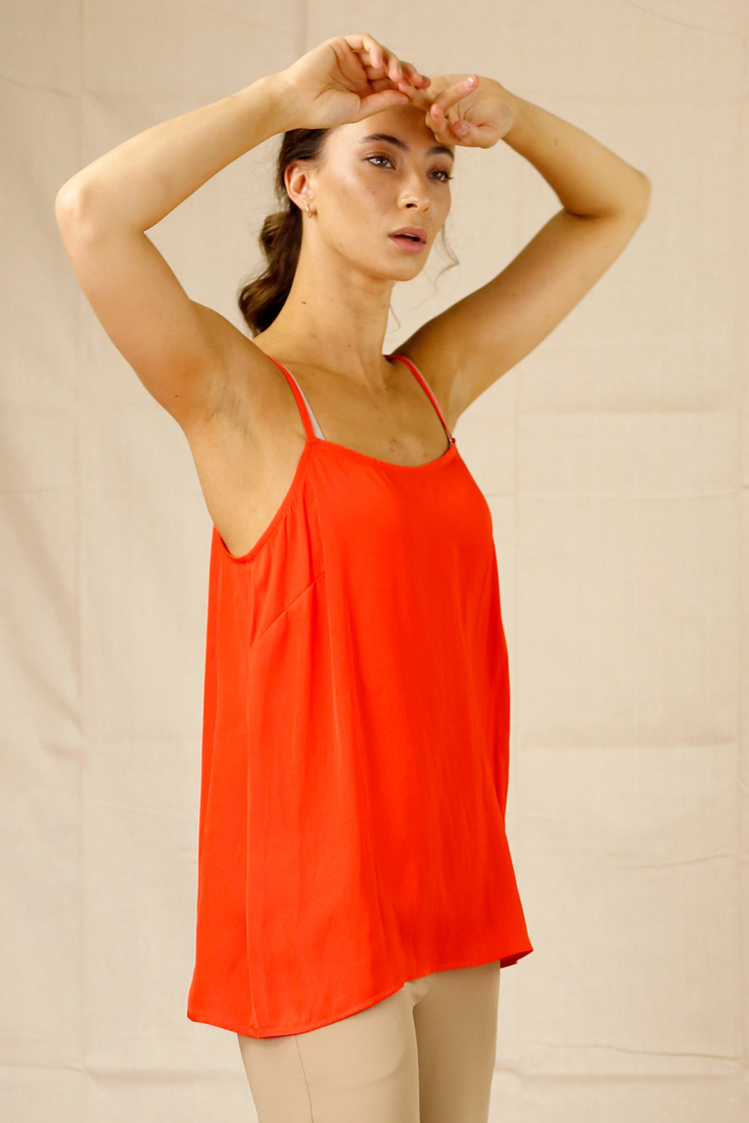 Orange Seta Lily Cami - SALE