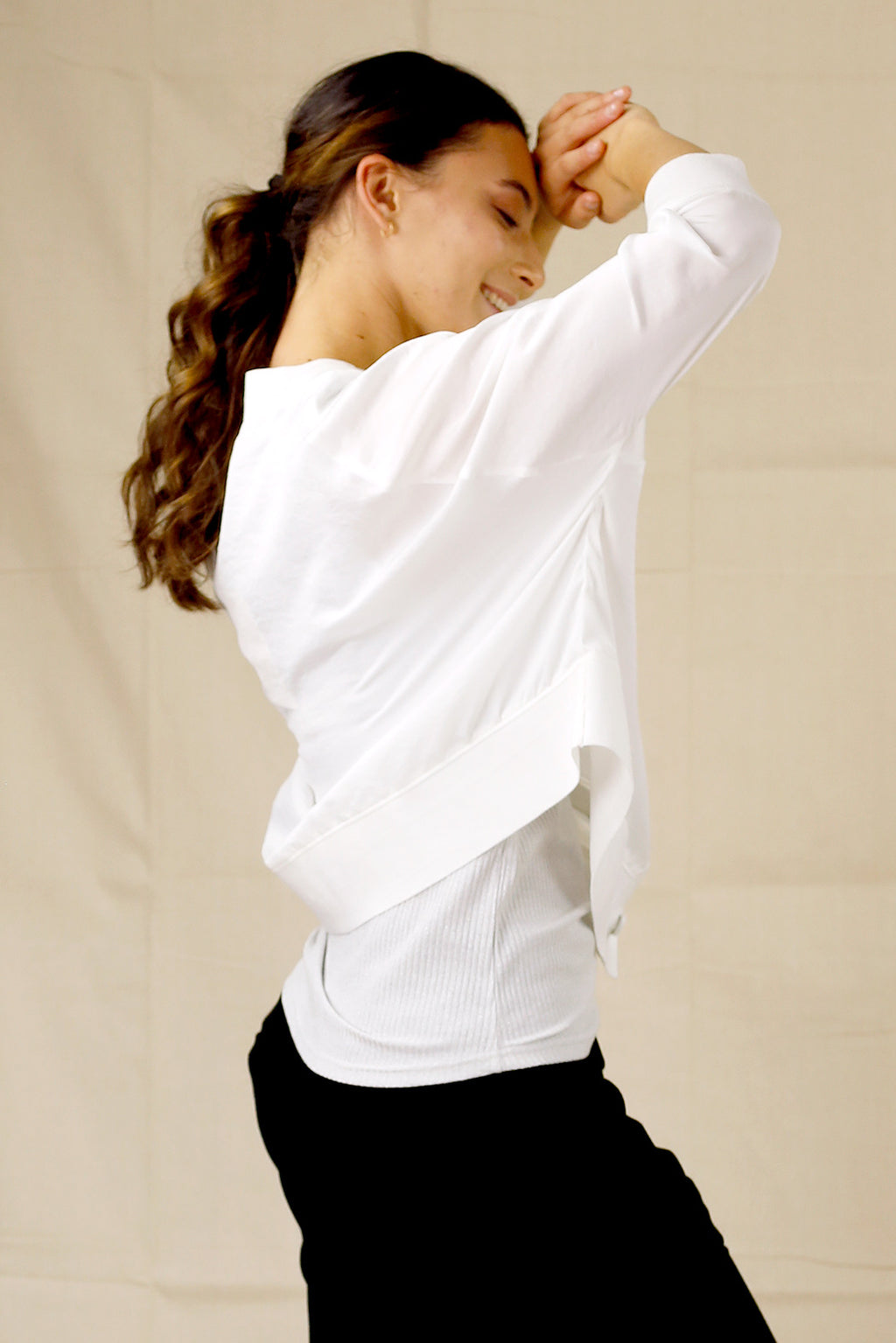 White Silky Cardigan - SALE
