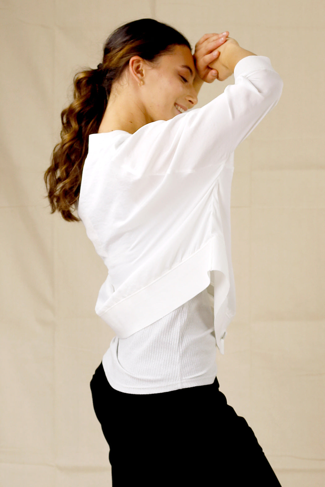 White Silky Cardigan - SALE