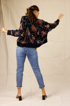 Black Bridle Silky Cardigan - SALE