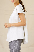 Ivory Boyfriend T-Shirt - SALE