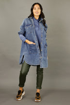 Chambray Denim Shacket - SALE
