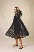 Jersey Slip Dress - Black - SALE
