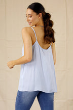 Pale Blue Seta Lily Cami - SALE