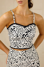 Cream Animal Miracle Bralette - FINAL SALE