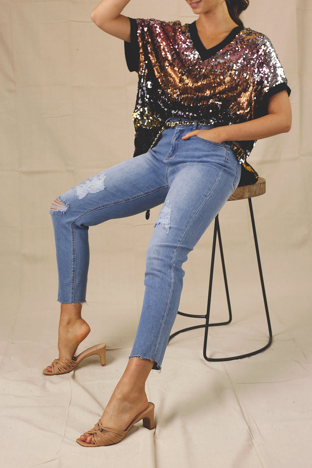 Sky Harper Straight Jean - SALE