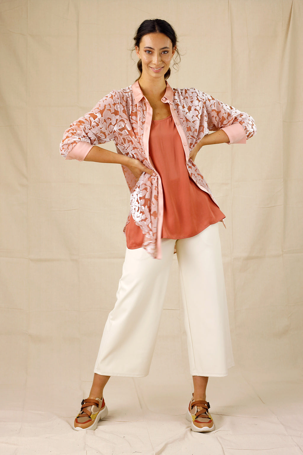 Pink Luxury Boyfriend Shirt - SALE