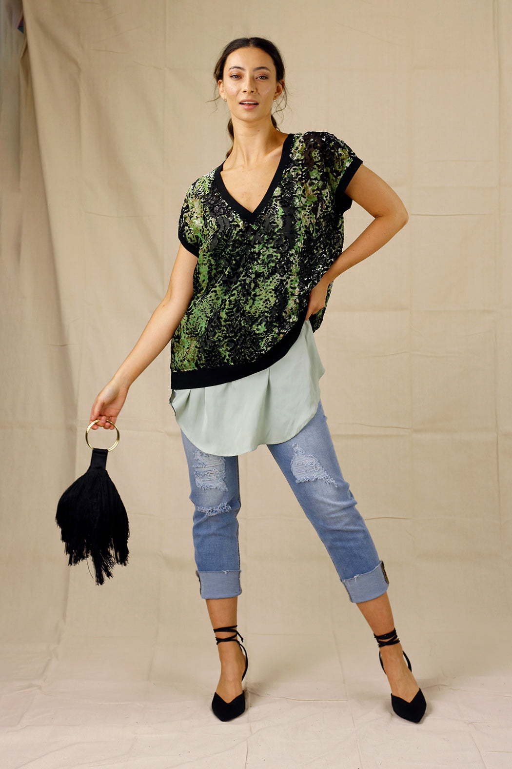 Green Luxury Vest - SALE