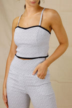 White Speckle Miracle Bralette - FINAL SALE