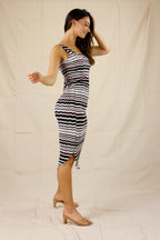 Stripe Jersey Shirttail Slip - SALE