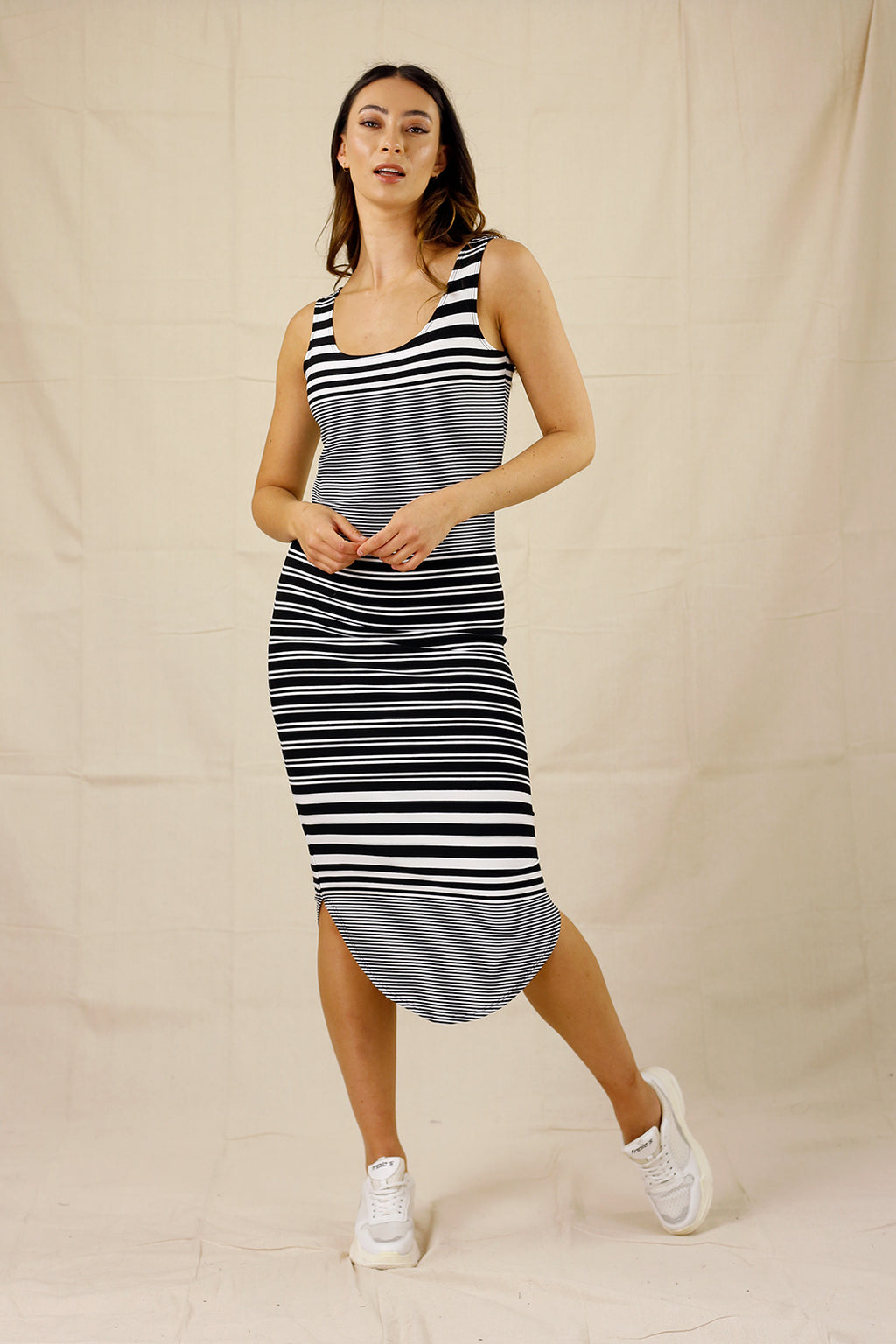 Stripe Jersey Dress - SALE