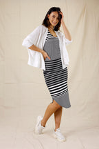 Stripe Jersey Dress - SALE
