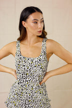 Yellow Animal Jersey Layer Cami - SALE