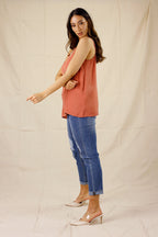 Peach Seta Lily Cami - SALE