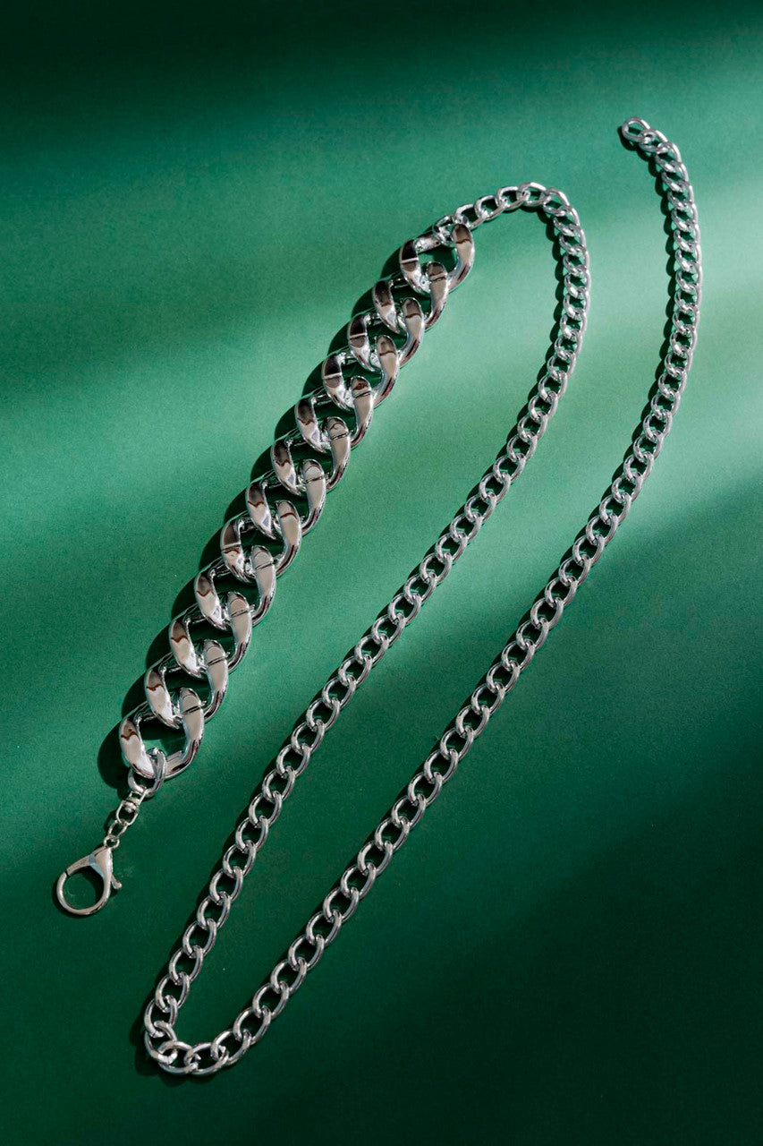 Silver Resin Belts S