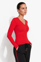 Crimson Tencel Envy Top