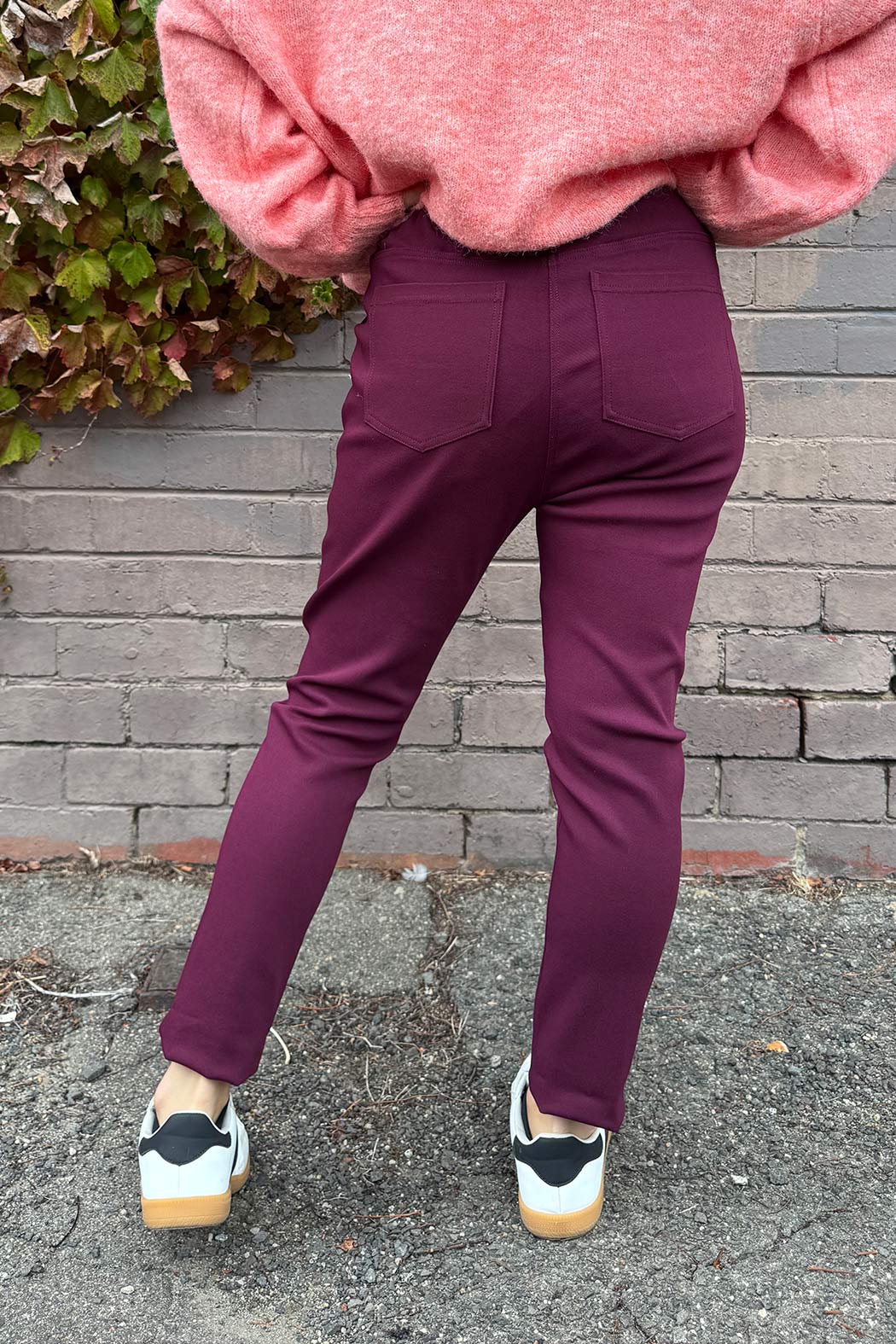 Wine Cargo Jogger Pant