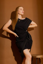 Black Washed Harlow Dress