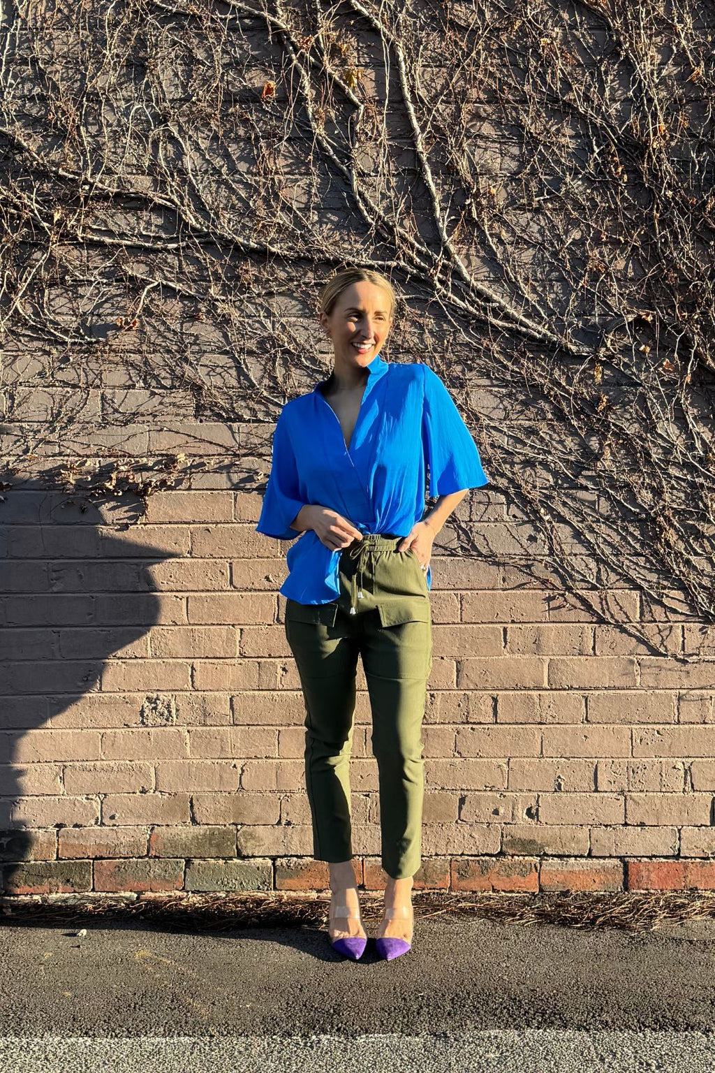 Khaki Lux Sport Cargo Pant