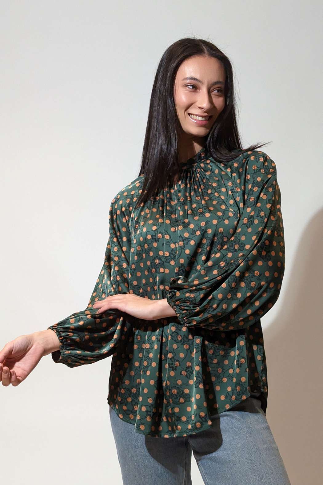 Green Spot Bailey Blouse