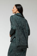 Jade Jacquard Gigi Roll Neck Jumper - Sale