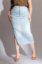 Light Denim Nevada Skirt