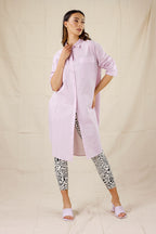 Lilac Cotton Amber Shirt - SALE
