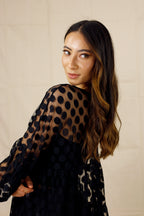 Coinspot Tiered Mesh Dress