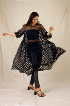 Coinspot Tiered Mesh Dress