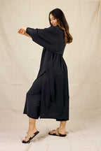 Black Soft Touch Trench - SALE