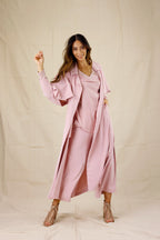 Soft Pink Soft Touch Trench