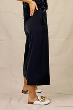 Black Soft Touch Crown Culotte - SALE