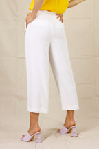 Ivory Soft Touch Crown Culotte - FINAL SALE