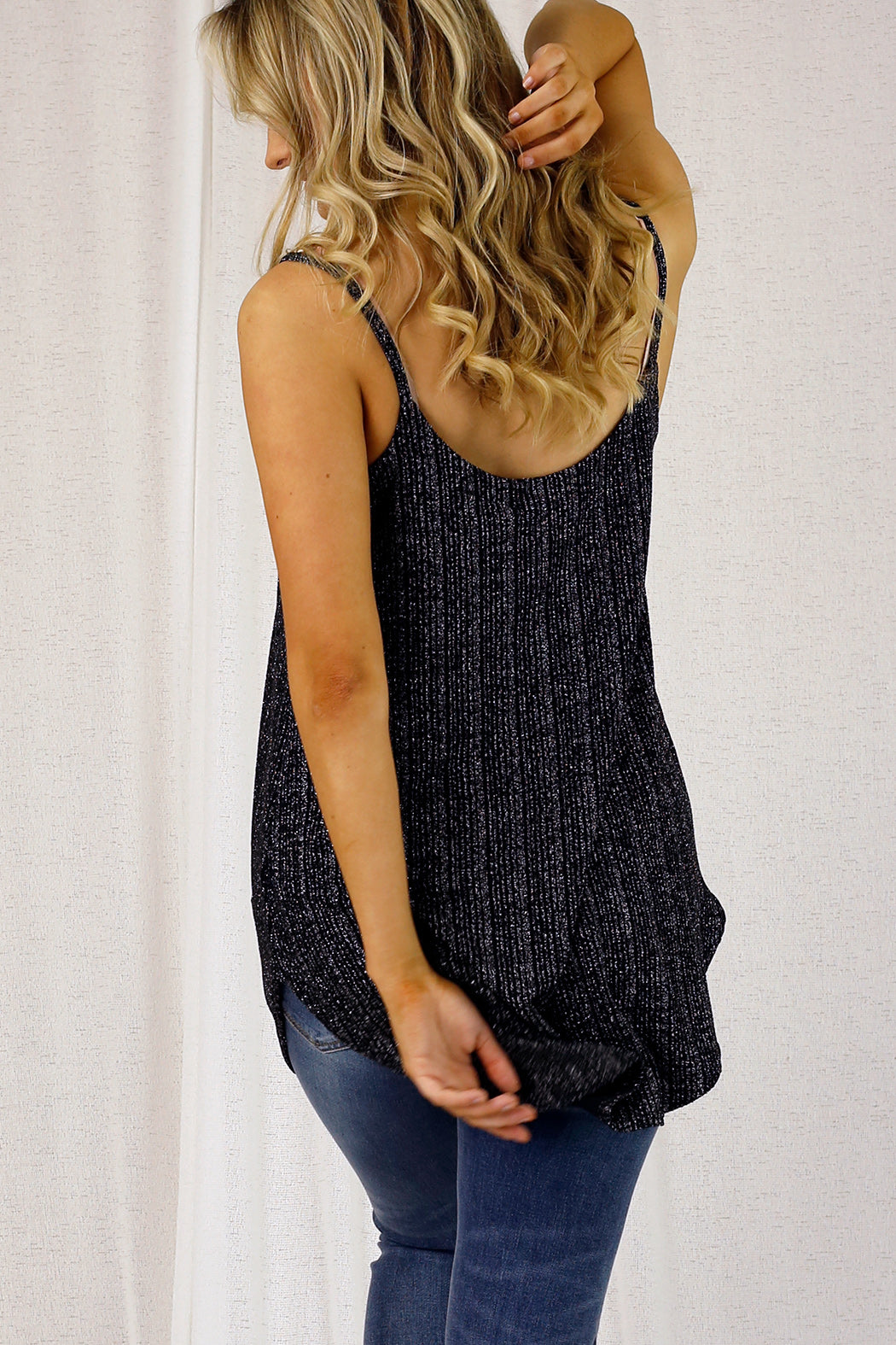 Silver Glam Cami - SALE
