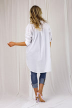 White Cotton London Shirt - SALE