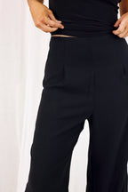 Black Nova Wide Leg Pant - SALE