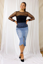 Hearts Cool Mesh Top - SALE