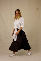 White Lurex Zhuzh Shirt - SALE