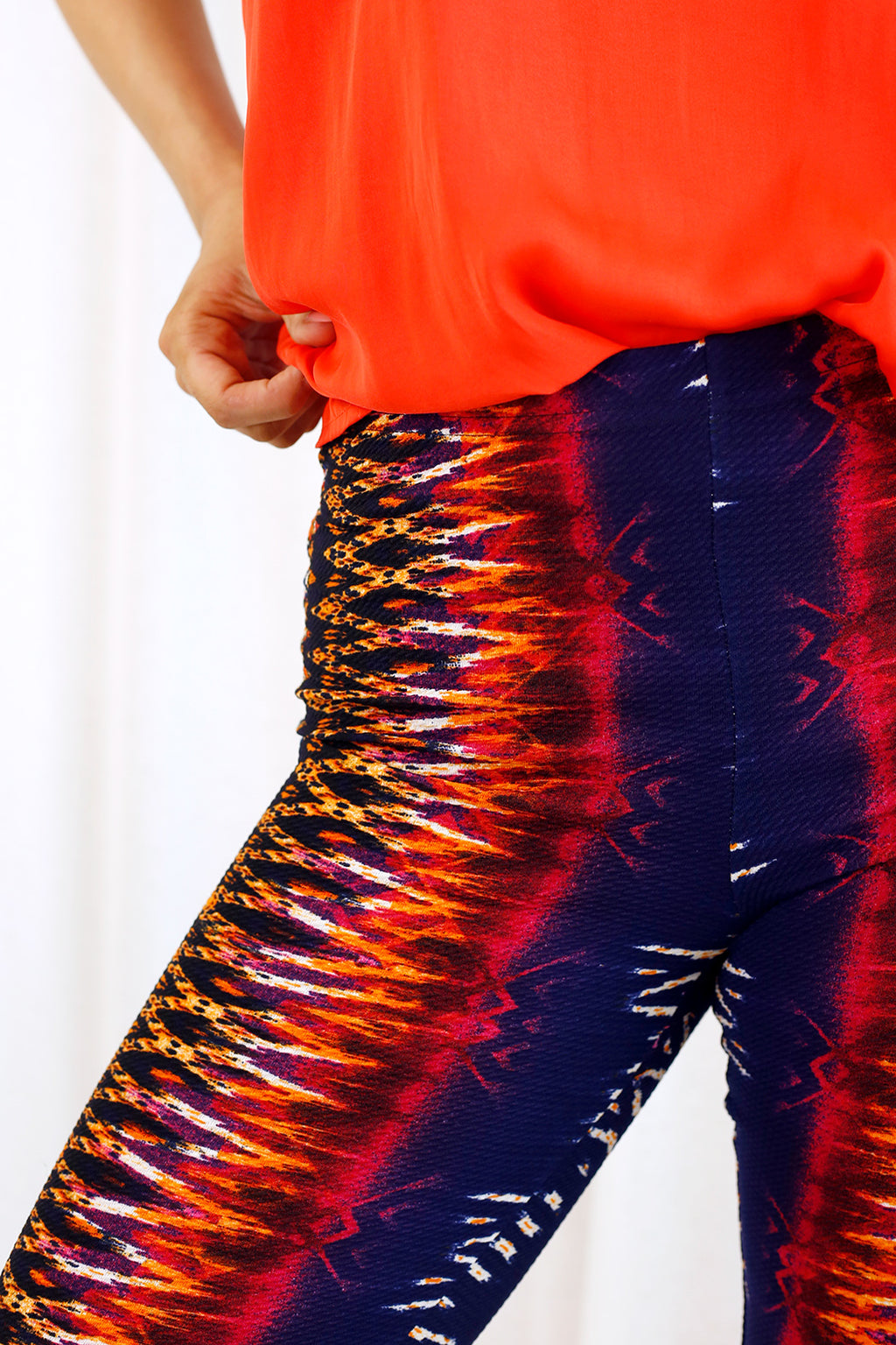 Mexico Print Crop Flare Pant - SALE