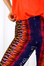 Mexico Print Crop Flare Pant - SALE