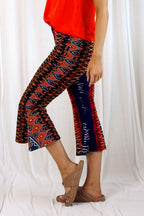Mexico Print Crop Flare Pant - SALE