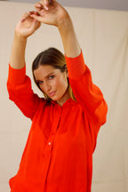 Orange Seta Peta Shirt - SALE