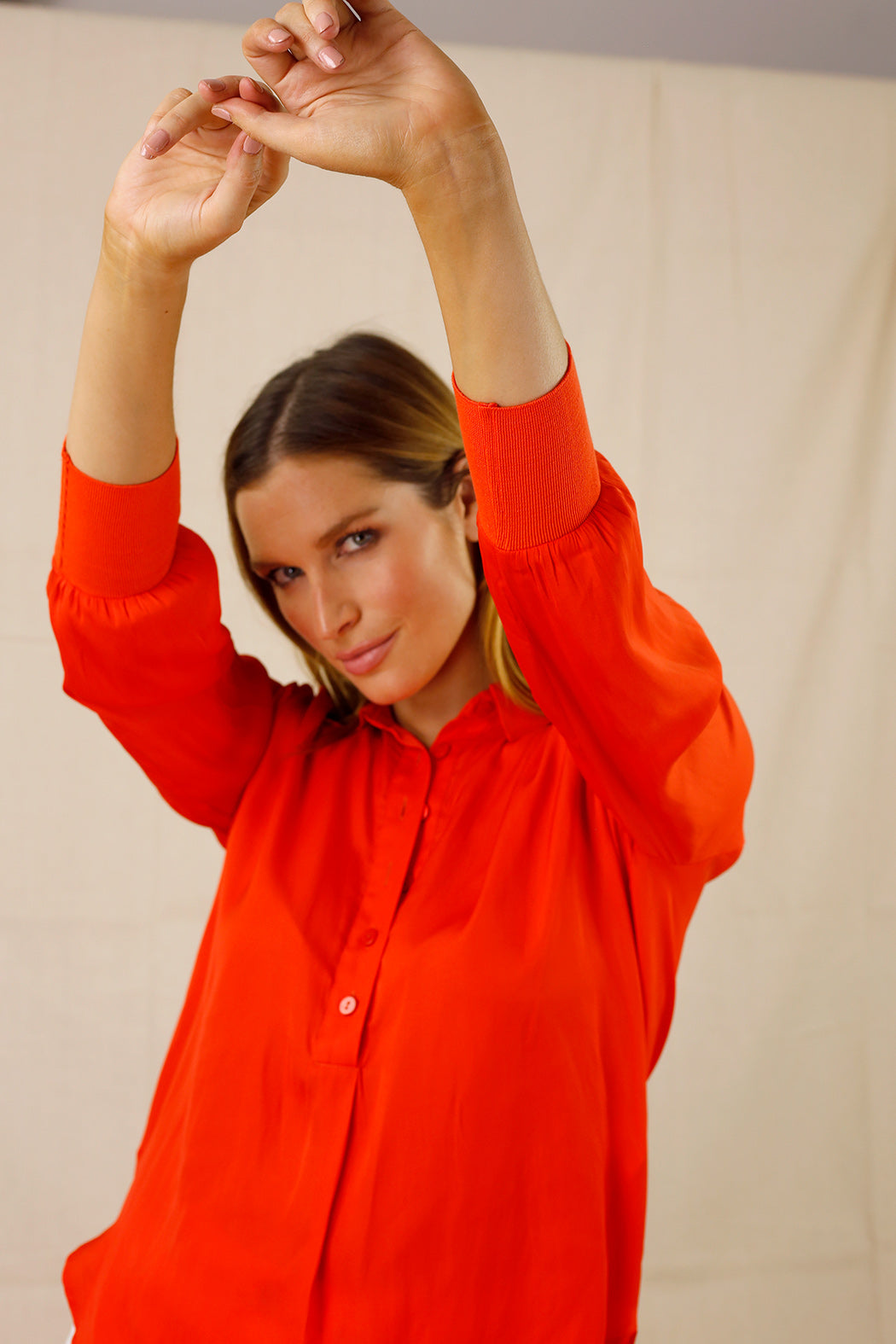 Orange Seta Peta Shirt - SALE
