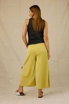 Chartreuse Soft Touch Split Culotte - SALE