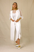 Ivory Trench Vest - FINAL SALE