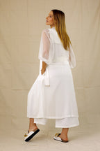 Ivory Trench Vest - FINAL SALE