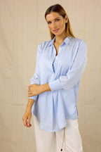 Pale Blue Seta Peta Shirt - SALE