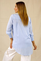 Pale Blue Seta Peta Shirt - SALE