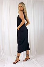 Black Shan Rib Reversible Wonderdress - SALE