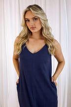 Slate Shan Rib Reversible Wonderdress - SALE